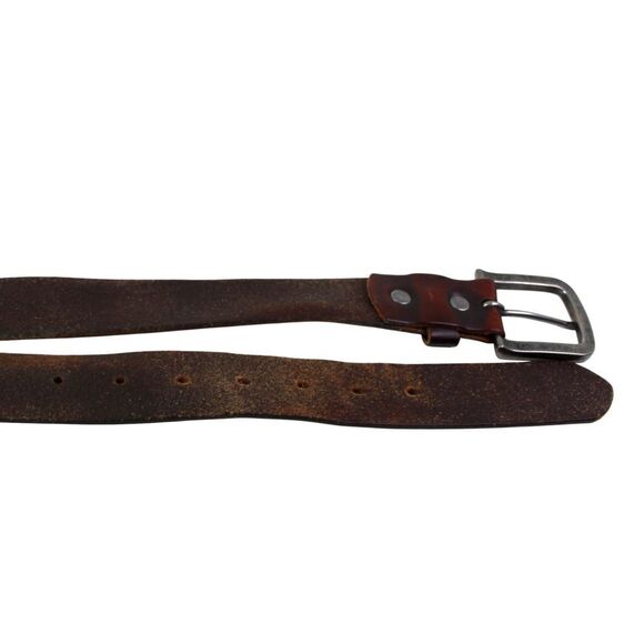 CLASSIC SADDLE BROWN GENUINE LEATHER 1 3/8"Wd CASUAL DRESS MEN'S BELT Sz 40 (R41 - Picture 11 of 11